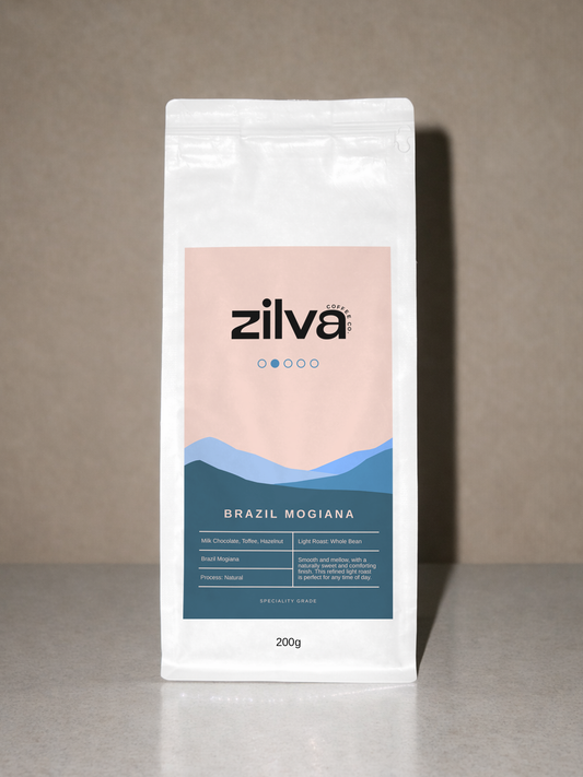 Brazil Mogiana Speciality Coffee Beans - Light Roast -  200g
