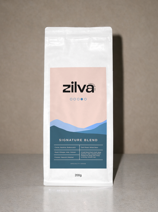 Signature Blend Speciality Coffee Beans - Dark Roast - 200g