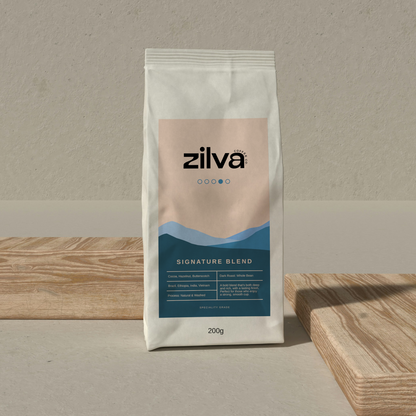 Signature Blend Speciality Coffee Beans - Dark Roast - 200g